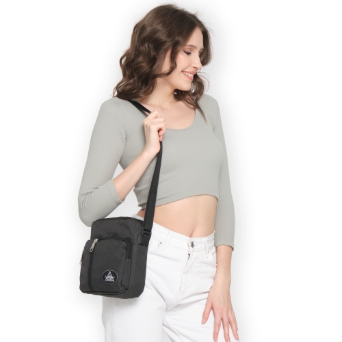  Gbag 2 Bölmeli Ön Cepli Unisex Free Bag Omuz Askılı Çanta