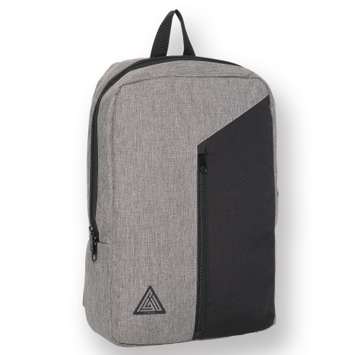 Gbag Cepli Bölmeli Ortopedik Gri Laptop Sırt Çantası