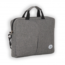 Gbag Valiz Askı Aparatlı Dikey Ön Cepli Gri Laptop ve Notebook Çantası