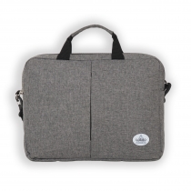 Gbag Valiz Askı Aparatlı Dikey Ön Cepli Gri Laptop ve Notebook Çantası