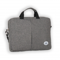 Gbag Valiz Askı Aparatlı Dikey Ön Cepli Gri Laptop ve Notebook Çantası