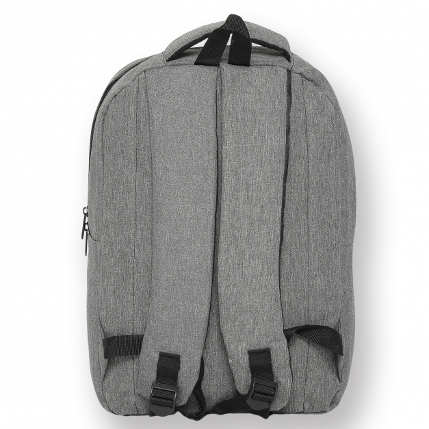 Gbag Yan Cepli Ortopedik Gri Laptop Sırt Çantası